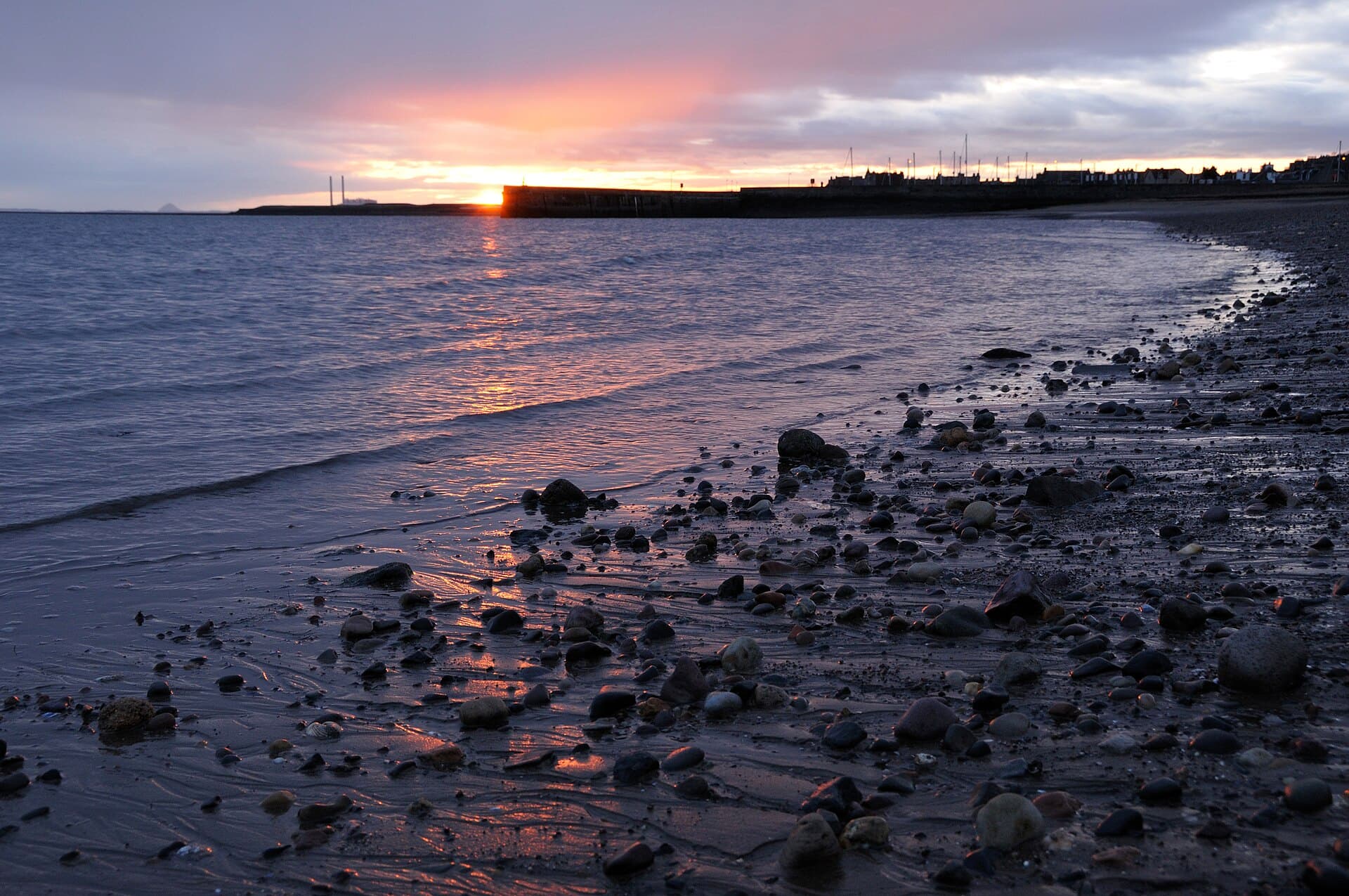 Sea glass collected at Musselburgh Beach (Fisherrow Sands), United Kingdom