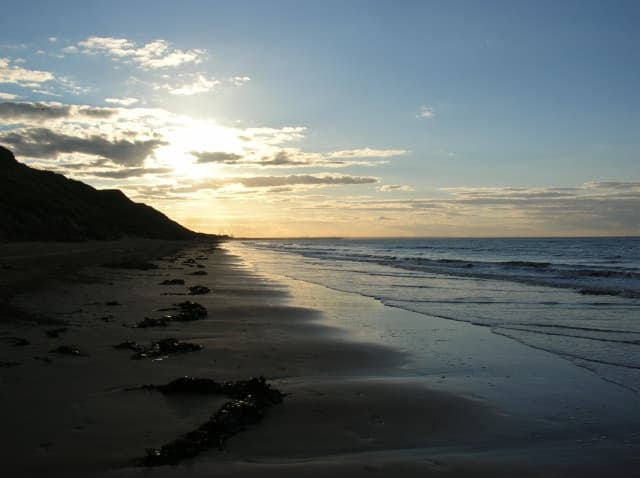 Sea glass collected at Saltburn Beach, United Kingdom
