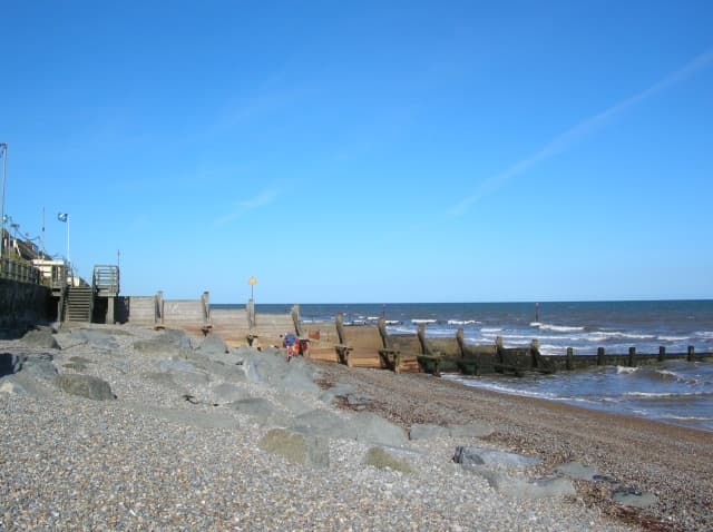 Sea glass collected at Sheringham Beach, United Kingdom